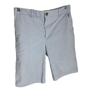 Vineyard Vines Boys Breaker shorts Striped Sz 16 Blue